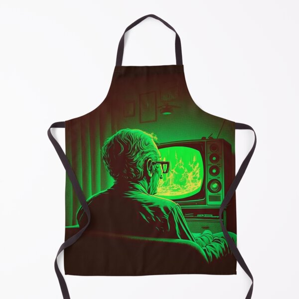 Item preview, Man watching tv designed and sold by Sarvgya Verma.