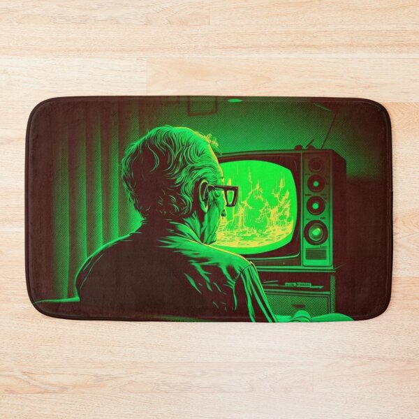 Item preview, Man watching tv  designed and sold by Sarvgya Verma.