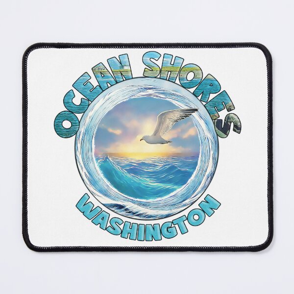 Item preview, Ocean Shores Washington, nature lover design, pacific northwest designed and sold by Ricardo Gutierrez.