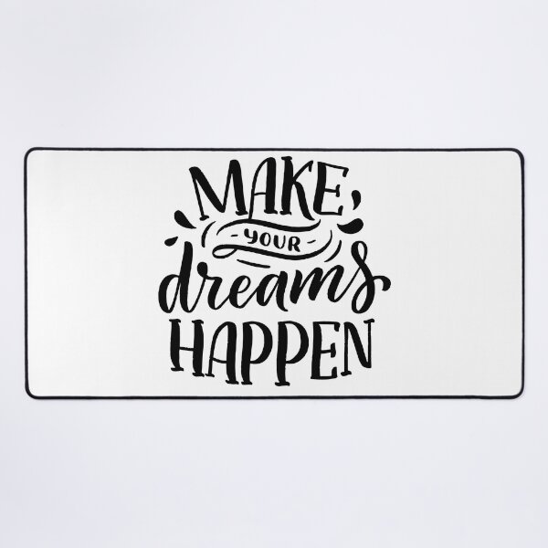 Item preview, Make Your Dreams Happen (black) designed and sold by Daluyong.