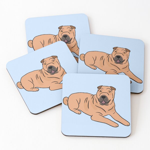 Item preview, Ilustración linda de shar pei designed and sold by Yarafantasyart.