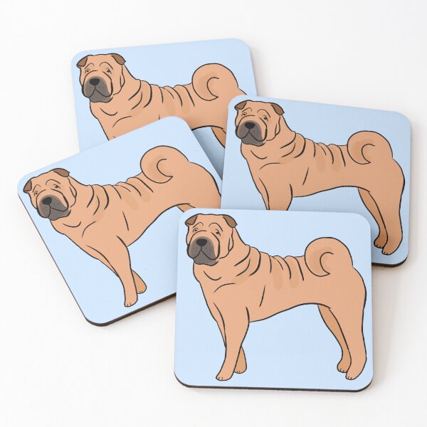 Item preview, Ilustración linda de shar pei designed and sold by Yarafantasyart.