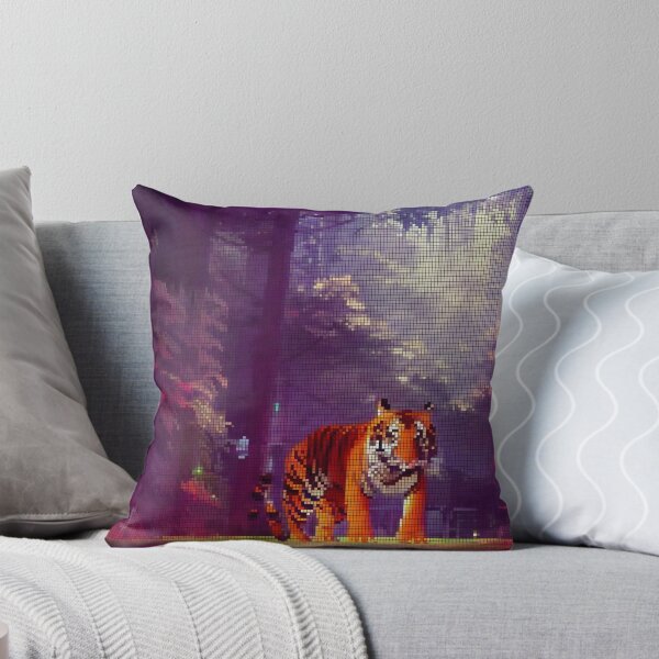 Item preview, Tiger Pixel 8-bit Art designed and sold by PixelDripped.