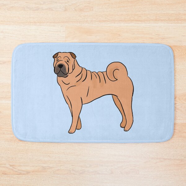 Item preview, Shar pei cute illustration  designed and sold by Yarafantasyart.
