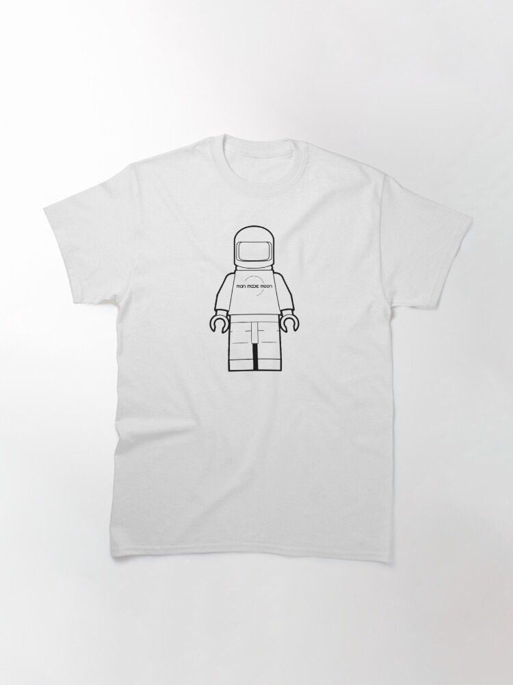 Thumbnail 3 of 7, Classic T-Shirt, Spaceman designed and sold by ManMadeMoon.