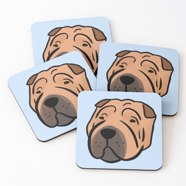 Item preview, Shar pei cute illustration  designed and sold by Yarafantasyart.