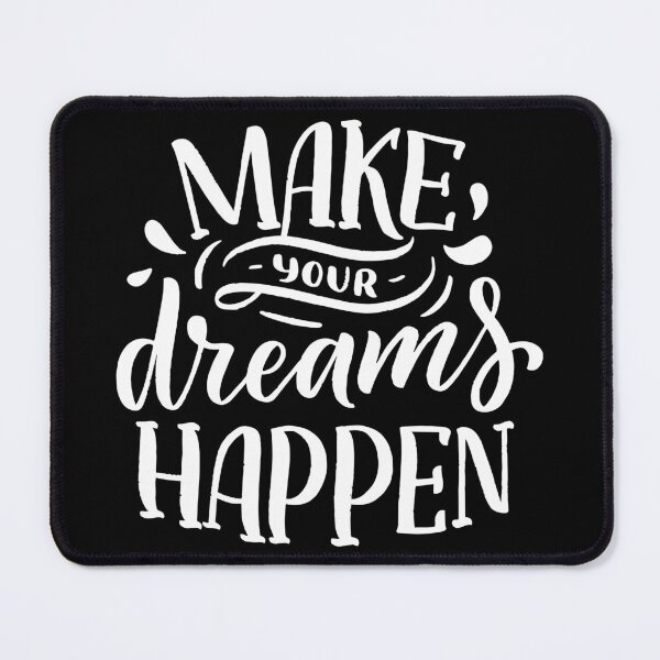Item preview, Make Your Dreams Happen (white) designed and sold by Daluyong.