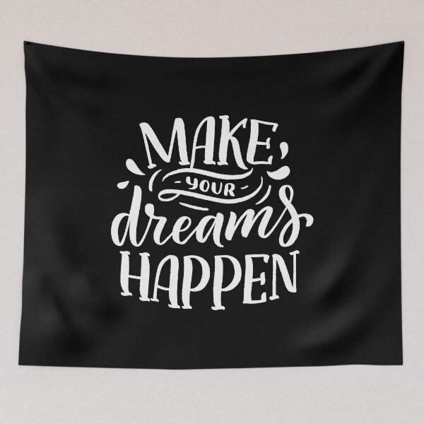 Item preview, Make Your Dreams Happen (white) designed and sold by Daluyong.