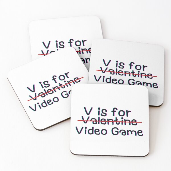 Item preview, V is for Video Games designed and sold by Nadisth.