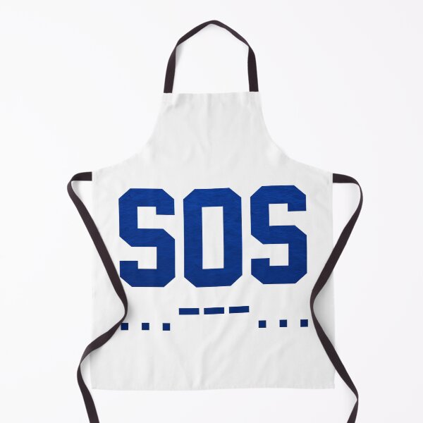 Artikelvorschau, SOS Morsecode Minimalistisch Blau entworfen und verkauft von everything4eva.