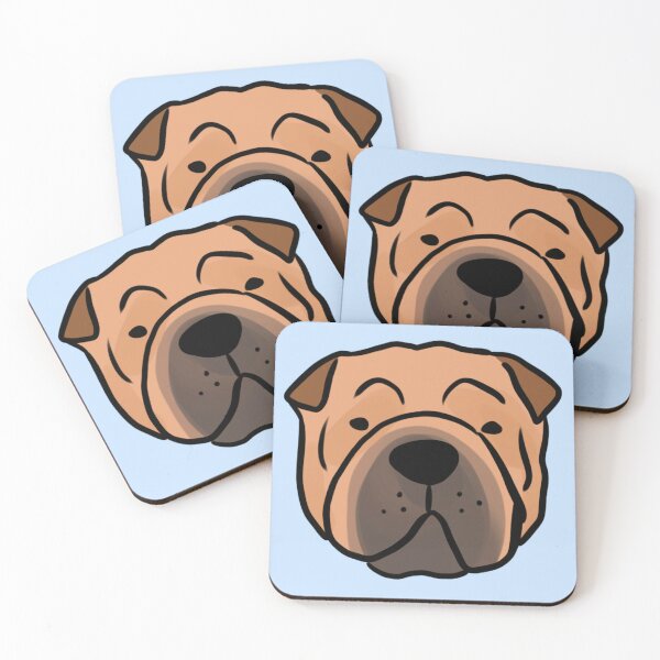 Item preview, Shar pei cute illustration  designed and sold by Yarafantasyart.