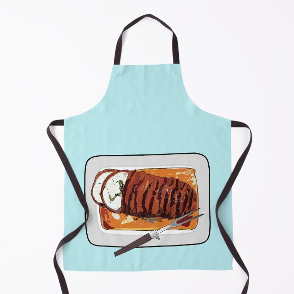 Item preview, Roast turkey breast cartoon illustration designed and sold by Misscartoon.