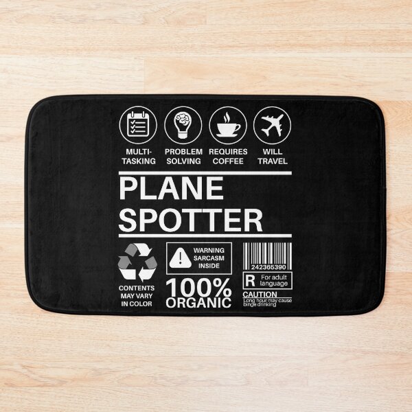Item preview, Plane Spotter Multitasking Certified Job Gift Item designed and sold by SpicyAviator.