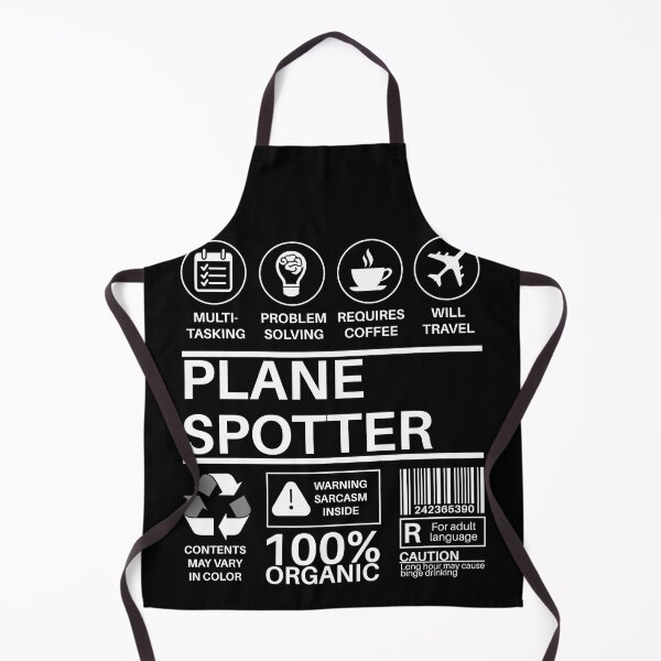 Item preview, Plane Spotter Multitasking Certified Job Gift Item designed and sold by SpicyAviator.