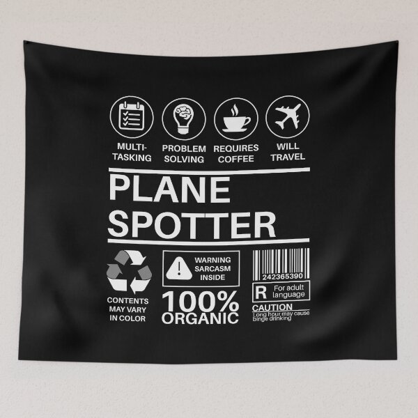 Item preview, Plane Spotter Multitasking Certified Job Gift Item designed and sold by SpicyAviator.