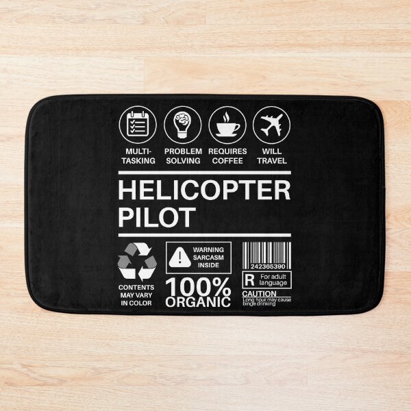Item preview, Helicopter Pilot Multitasking Certified Job Gift Item designed and sold by SpicyAviator.