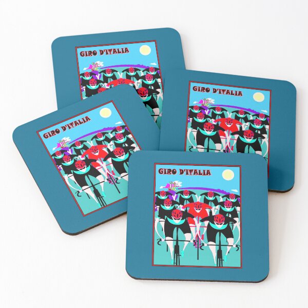Item preview,  GIRO D ITALIA : Abstract Surreal Advertising Bicycle Racing Print designed and sold by posterbobs.