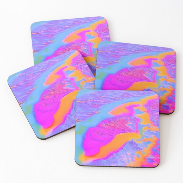 Item preview, Colorful Water Flow Art designed and sold by asurtiumgreen.