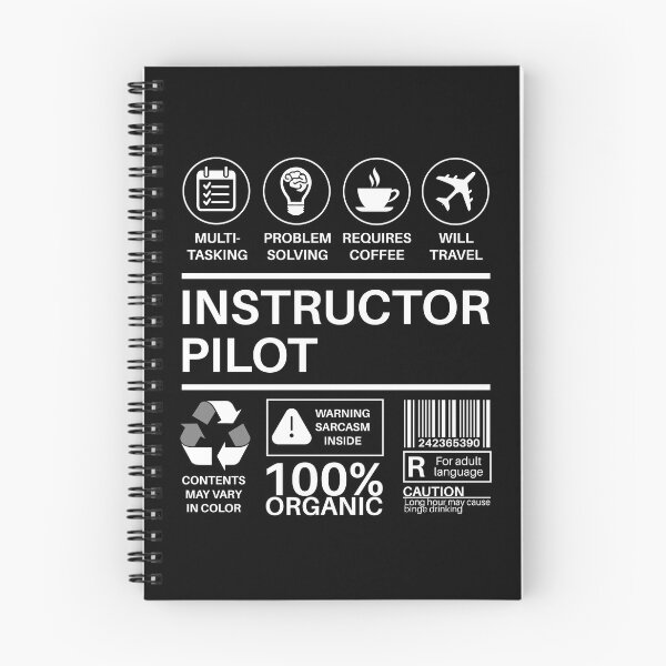 Item preview, Instructor Pilot Multitasking Certified Job Gift Item designed and sold by SpicyAviator.