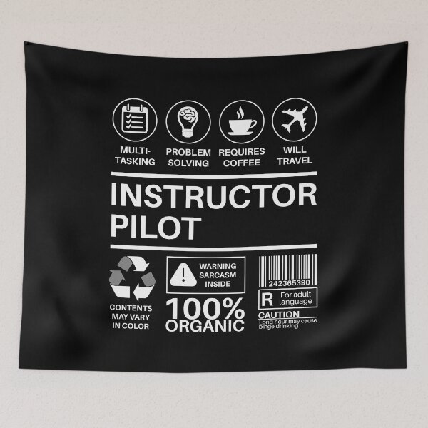 Item preview, Instructor Pilot Multitasking Certified Job Gift Item designed and sold by SpicyAviator.