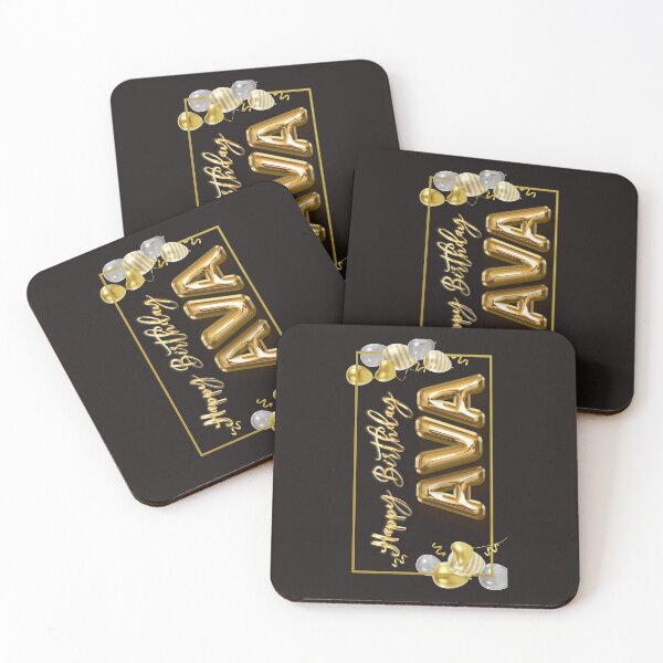 Item preview, Happy Birthday Ava, ava, happy birthday ava, birthday, happy birthday, for ava, ava birthday, ava name,  designed and sold by Celebrationist.