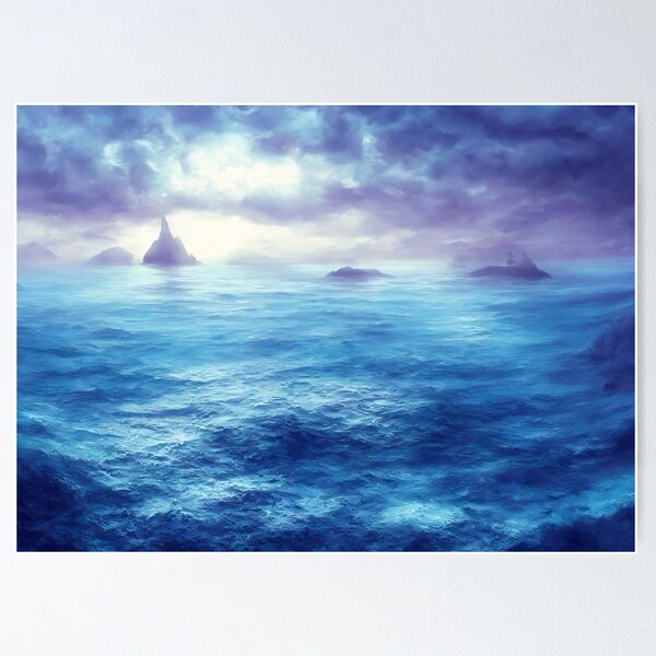 Item preview, Cloudy sky over the ocean  designed and sold by Jaroslav Hubert.