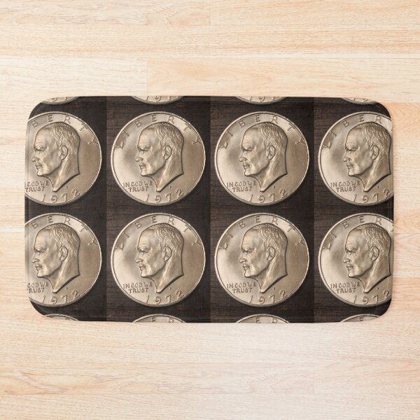 Item preview, 1972 S Eisenhower "Ike" Dollar designed and sold by coinsxcrochet.