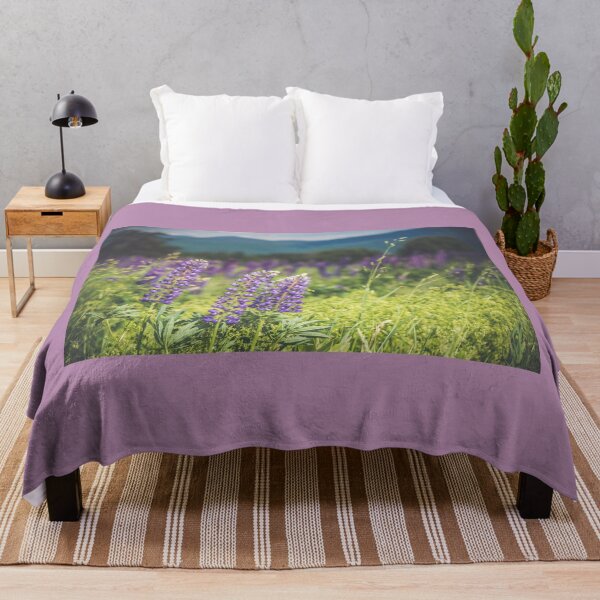 Item preview, Purple Lupines and Mountains designed and sold by Alanafinephoto.