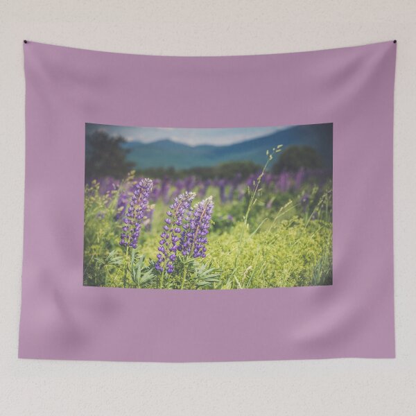 Item preview, Purple Lupines and Mountains designed and sold by Alanafinephoto.