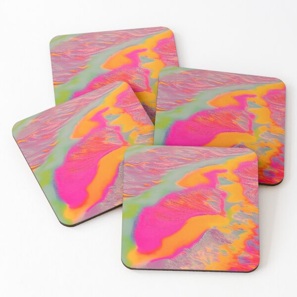 Item preview, Pink, Orange Water Flow Art designed and sold by asurtiumgreen.