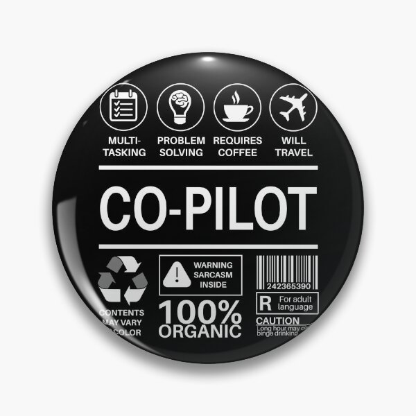 Item preview, Co-Pilot Multitasking Certified Job Gift Item designed and sold by SpicyAviator.