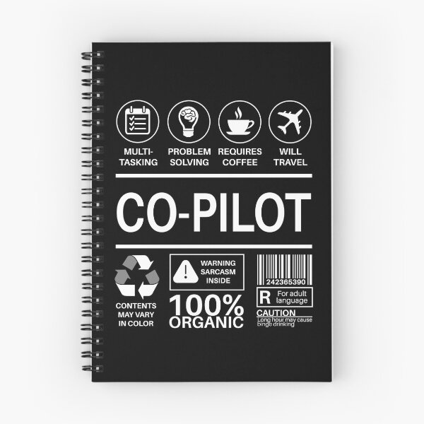 Item preview, Co-Pilot Multitasking Certified Job Gift Item designed and sold by SpicyAviator.