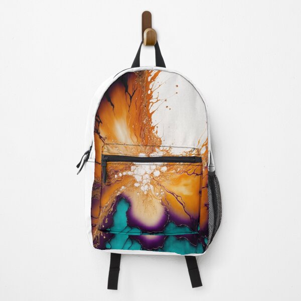 Item preview, Honey Fusion - Abstract Alcohol Ink Resin Art designed and sold by inkvestor.