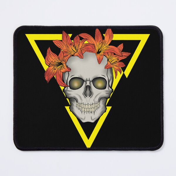 Item preview, Lily crowned skull designed and sold by Swags.
