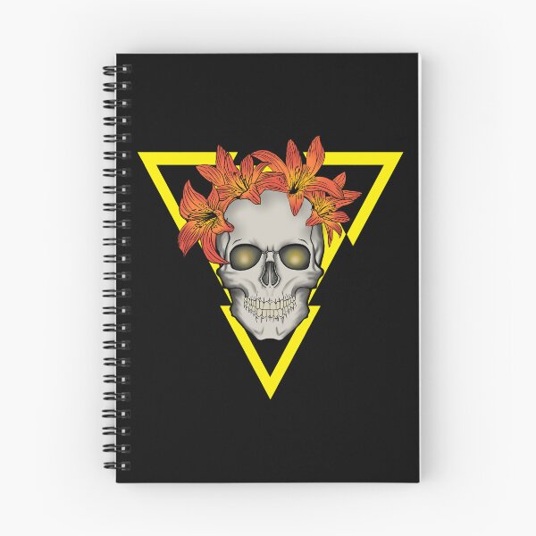 Item preview, Lily crowned skull designed and sold by Swags.