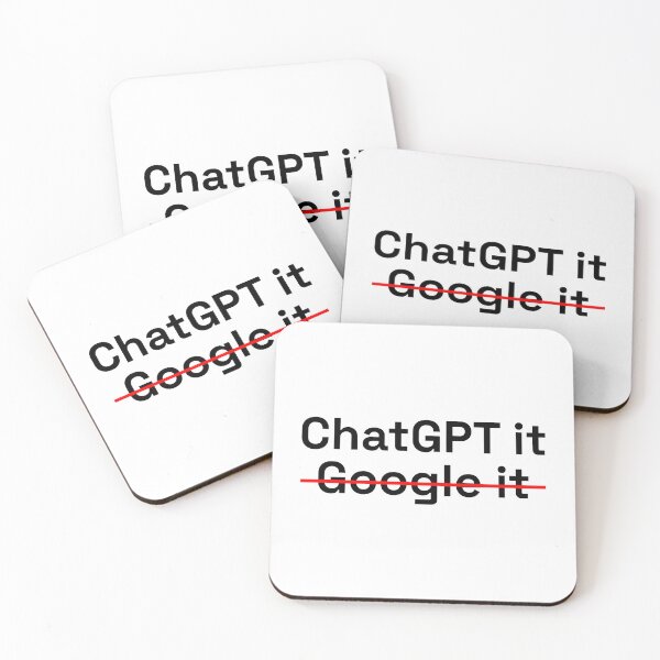 Item preview, ChatGPT it is the new Google it crossed out designed and sold by PrintsyGal.
