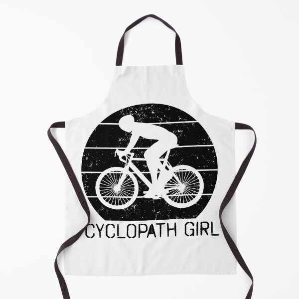 Item preview, Cyclopath girl text with a female biker silhuette designed and sold by EmeraldeaArt.