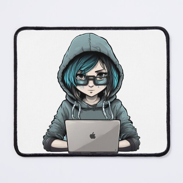 Item preview, Tech girl,  Hacker, hacker girl, Women in cybersecurity. designed and sold by ByNiran.