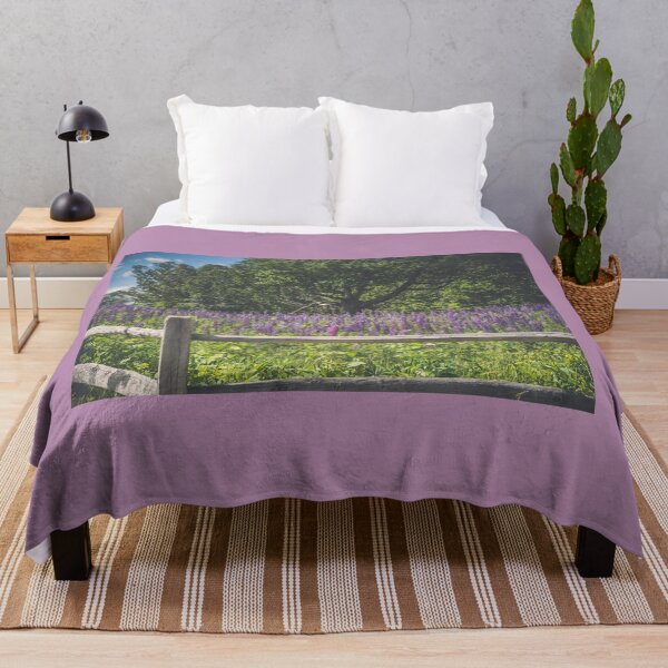 Item preview, Split Rail Fence and Purple Lupines designed and sold by Alanafinephoto.