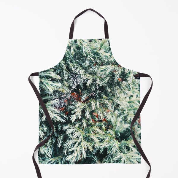 Item preview, Fir tree covered with drops of rain designed and sold by helenkaiy.