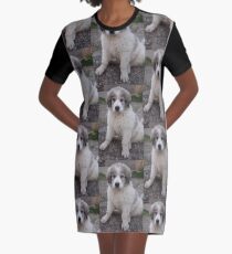 great pyrenees puppy Graphic T-Shirt Dress