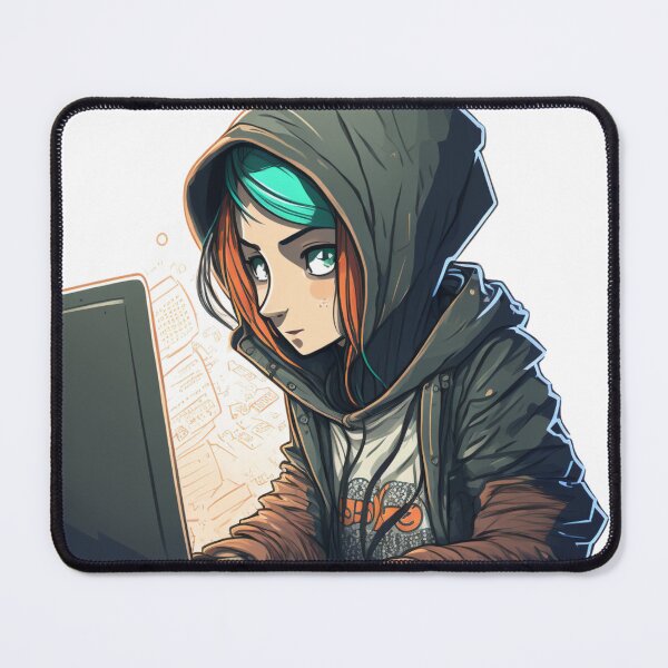 Item preview, Tech girl,  Hacker, hacker girl, Women in cybersecurity. designed and sold by ByNiran.