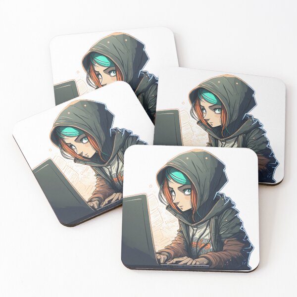 Item preview, Tech girl,  Hacker, hacker girl, Women in cybersecurity. designed and sold by ByNiran.