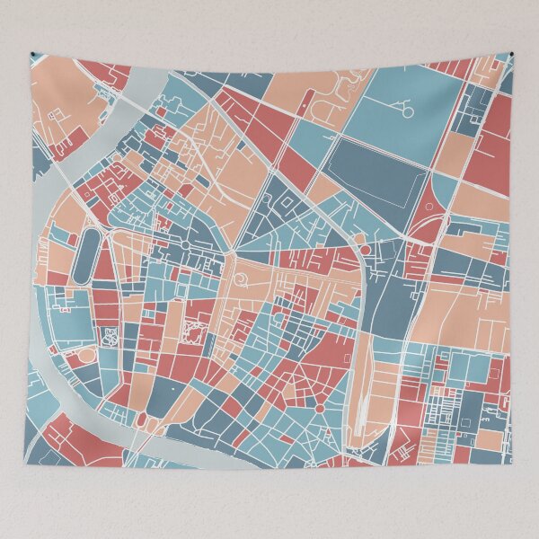 Item preview, Bangkok map designed and sold by AnnaGo.