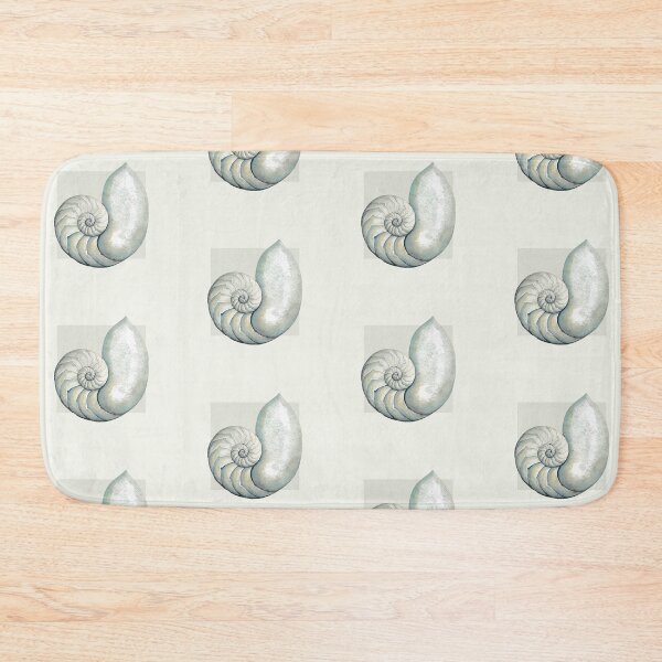 Item preview, Nautilus sea shell in neutral designed and sold by LisaLeQuelenec.