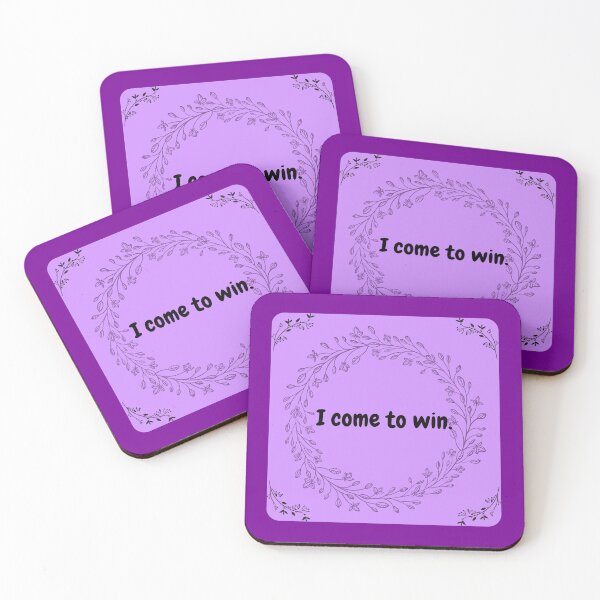 Item preview, I come to win. designed and sold by Crushed Heart.