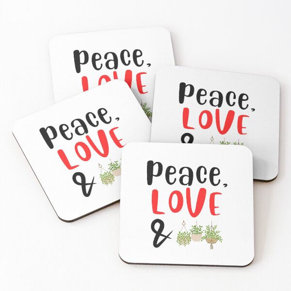 Item preview, Peace Love and Plants, Willow Days designed and sold by avit1.