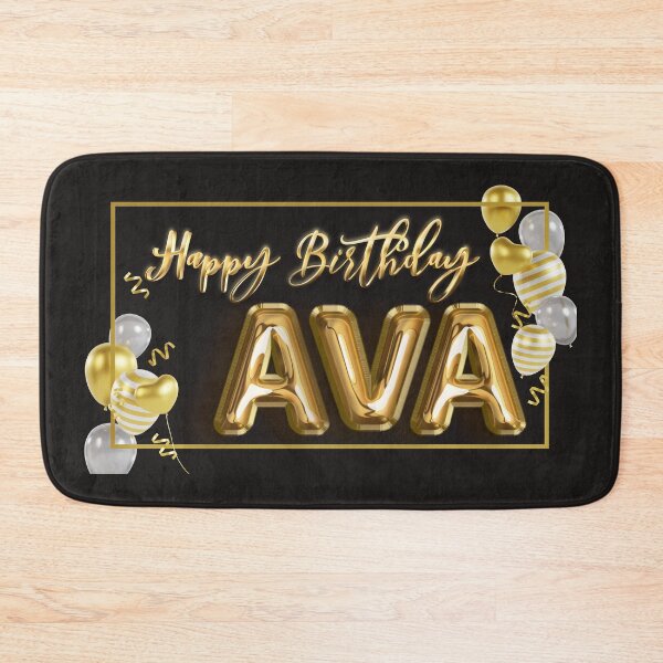 Item preview, Happy Birthday AVA, AVA, happy birthday ava, birthday, happy birthday, for ava, ava birthday designed and sold by Celebrationist.