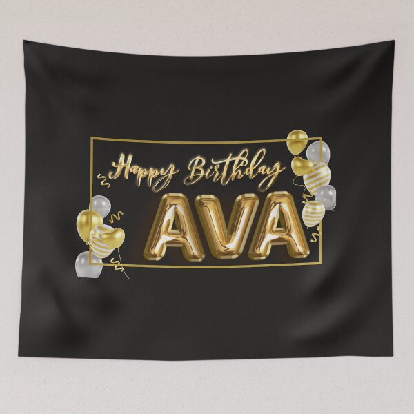 Item preview, Happy Birthday AVA, AVA, happy birthday ava, birthday, happy birthday, for ava, ava birthday designed and sold by Celebrationist.