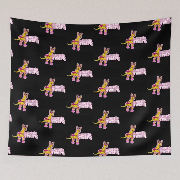 Item preview, australian kangaroo twerking designed and sold by Fannycat1.